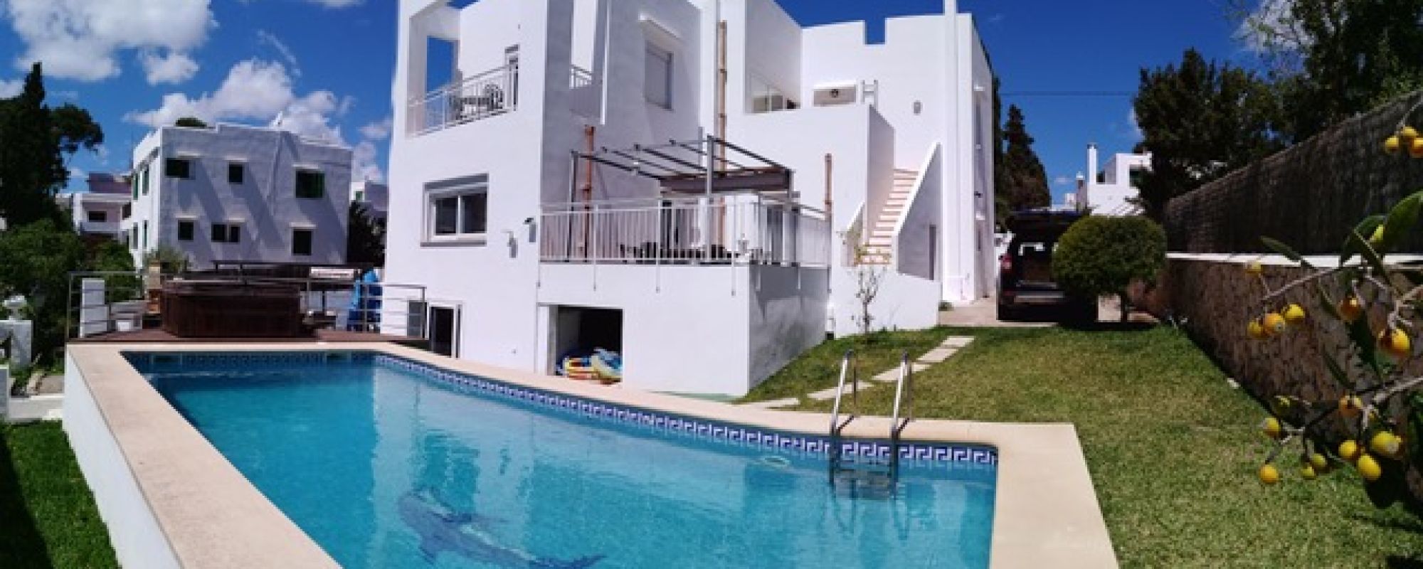 Modern villa in old Cala D´or.
