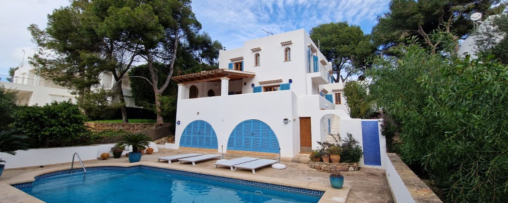 Villa with Ocean View and own entree to the Beach Old Cala Dor