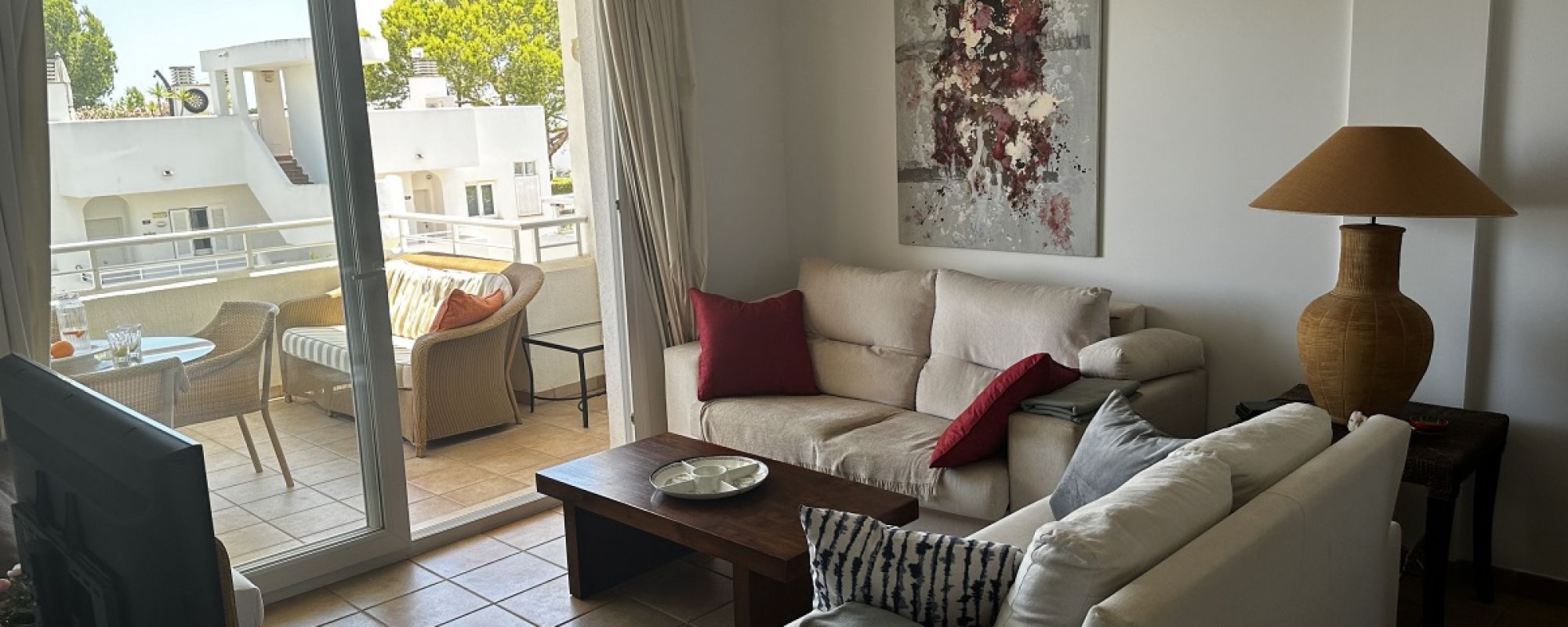 Appartement vlakbij de haven in een goed onderhouden residentie.