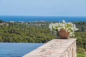 Impresionante finca con vista al mar y licencia turística.