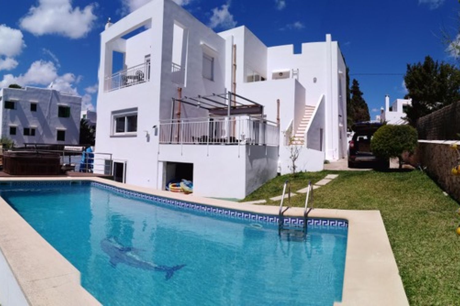 Modern villa in old Cala D´or.