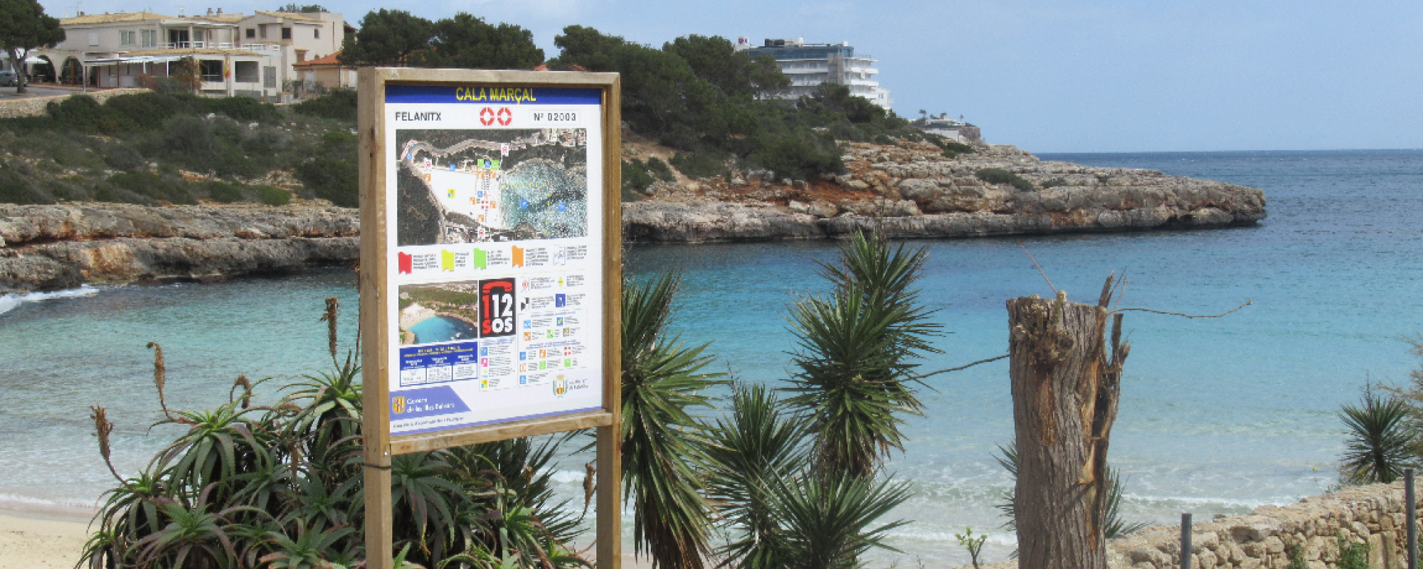 Bonito estudio en Cala Marcal.