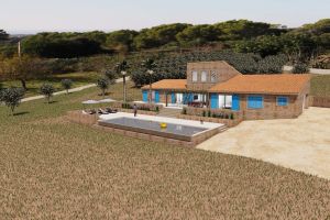 Grundstück mit Bauplan in S´Horta - Porto Colom